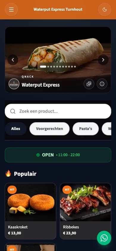 Mobiele weergave